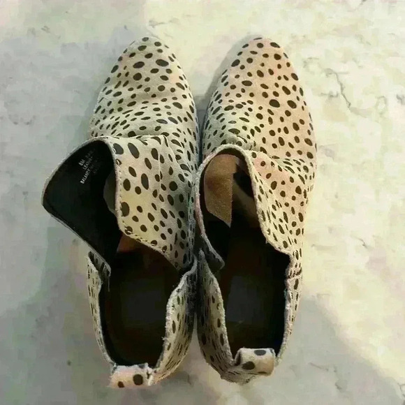 Dolce Vita Leopard Print Kaidie Booties Size 8 - Picture 4 of 7